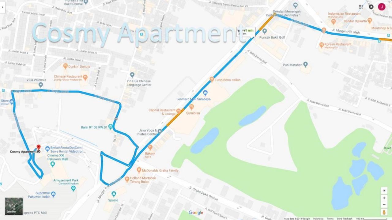 Cosmy Tanglin Apartment Σουραμπάγια Εξωτερικό φωτογραφία